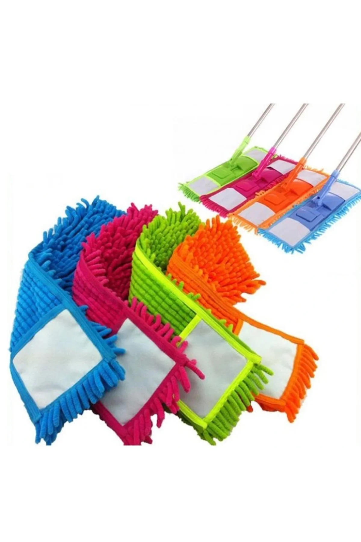 Paspas Yedeği Mikrofiber Makarna Mop Paspas Yedeği 50 Cm Paspas Yedeği Mikrofiber Makarna Mop Paspas Yedeği 50 Cm
