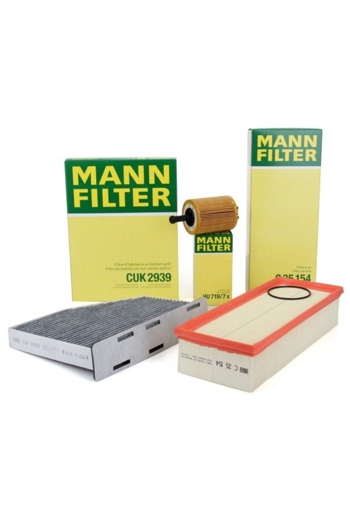 Volkswagen Passat 1.9 Tdi Bakım Seti Mann Marka (Yakıt Hariç) Pass