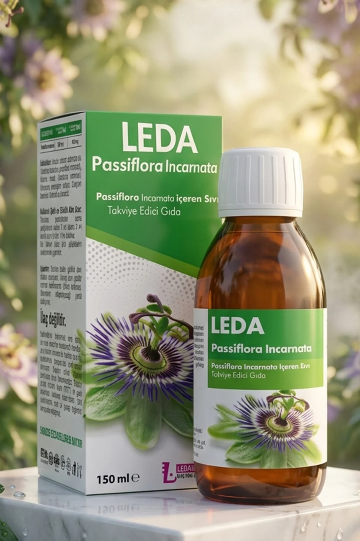 Passiflora Sıvı Takviye Edici Gıda Şurup 150 ml