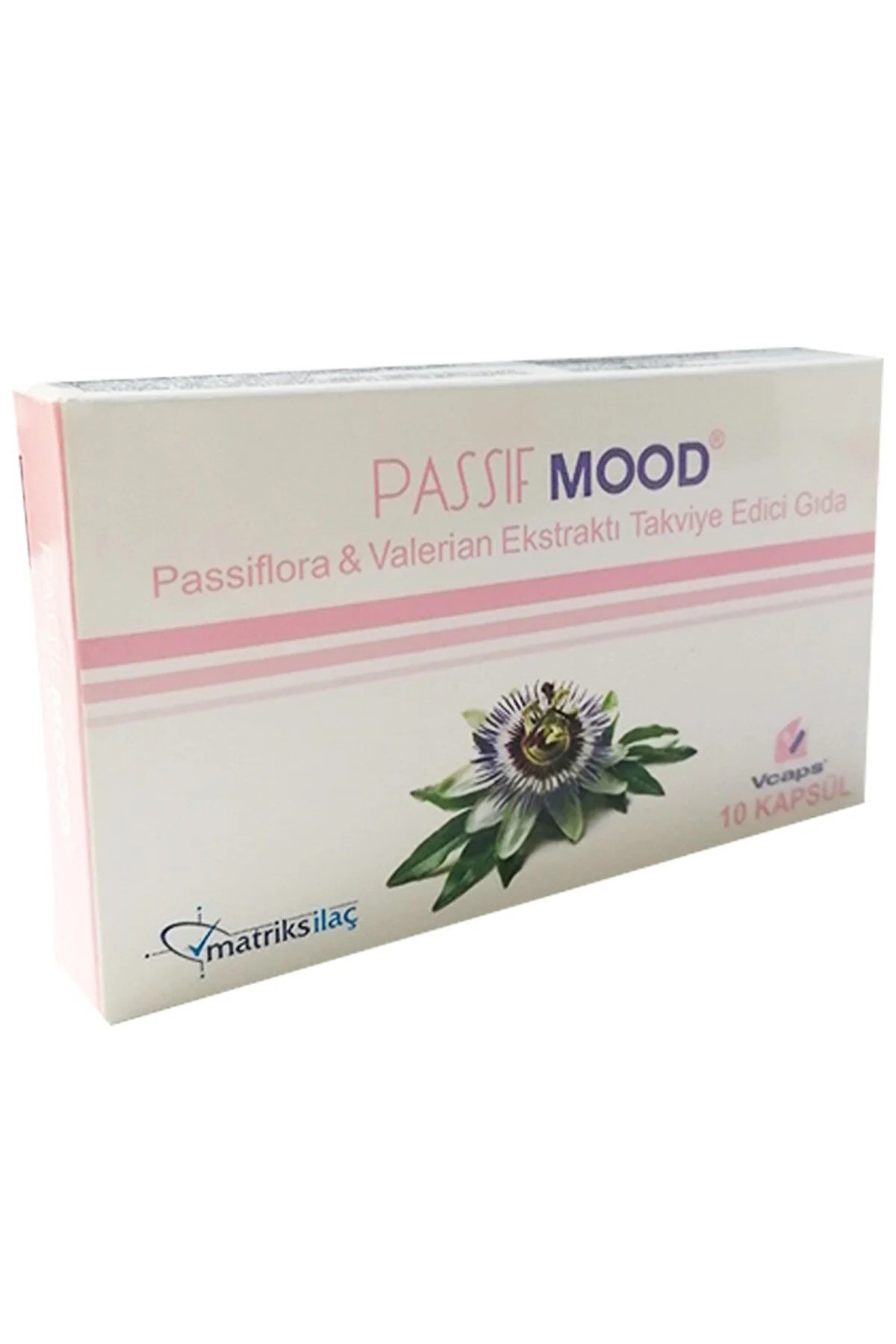 Passiflora Ve Kediotu Ekstraktı Takviye Edici Gıda 10 Kapsül