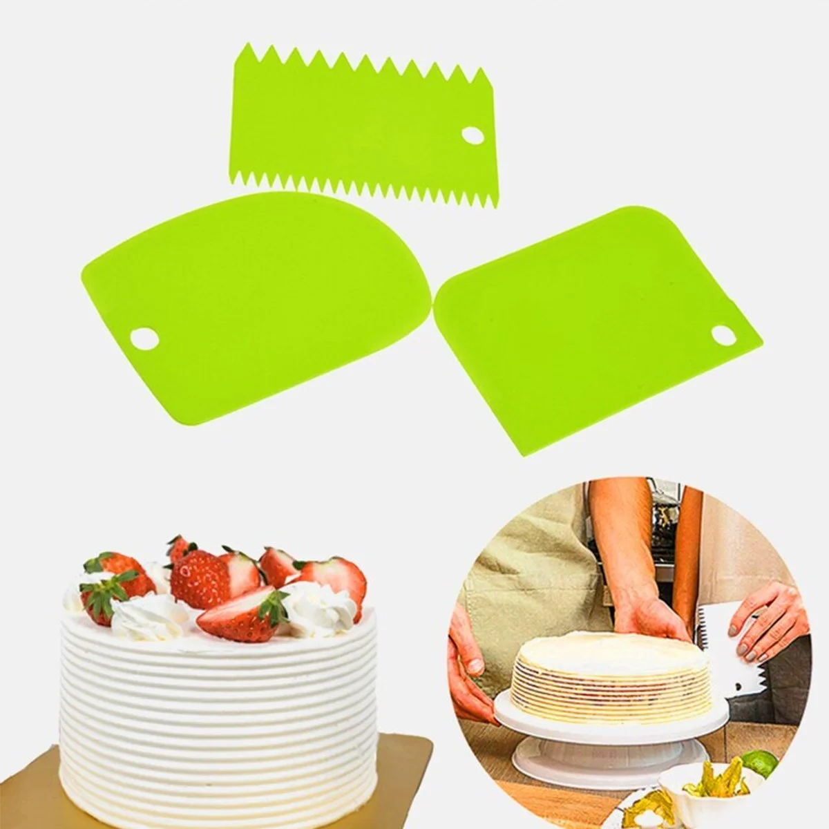 Pasta Hamur Şekillendirici Spatula Kesici Kazıyıcı Dekoratör Set Bx40 Fiyatı, Yorumları ve Özellikleri