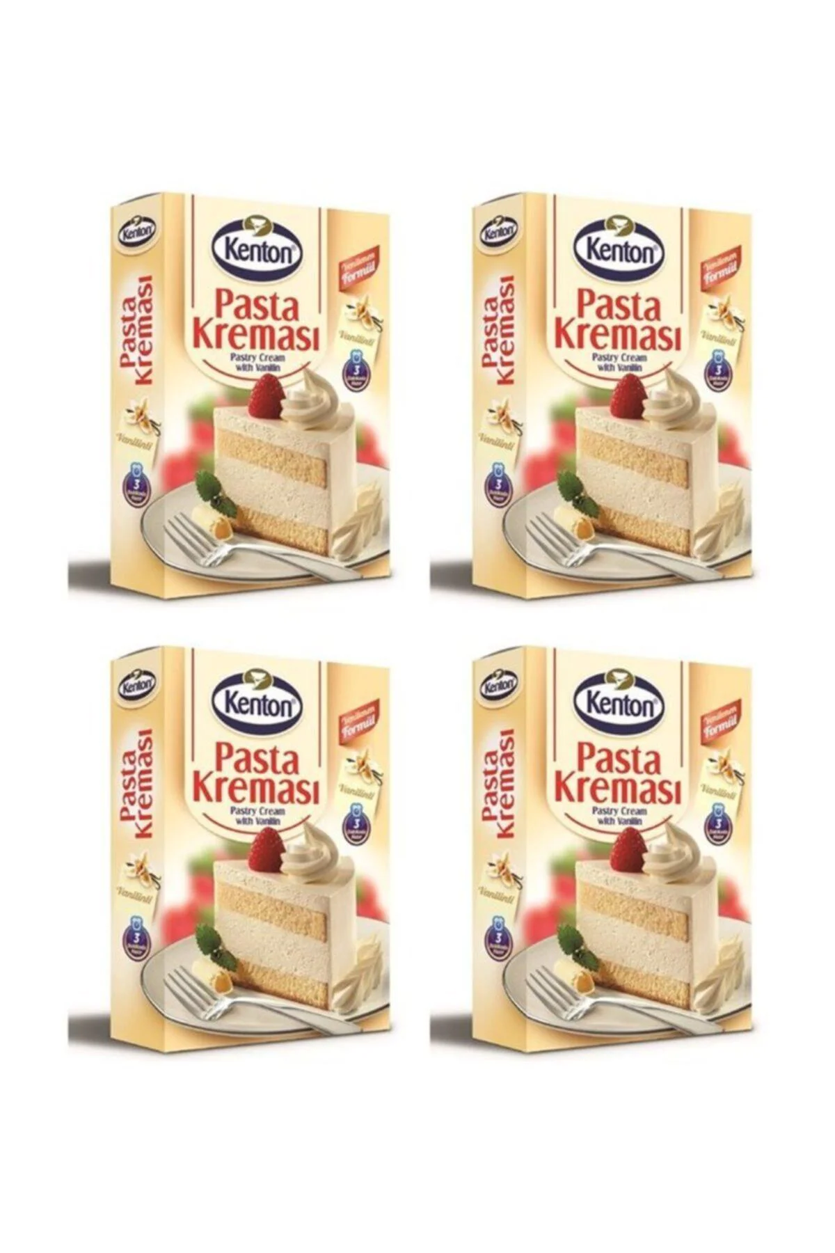 Pasta Kreması Sade 137gr 4'lü
