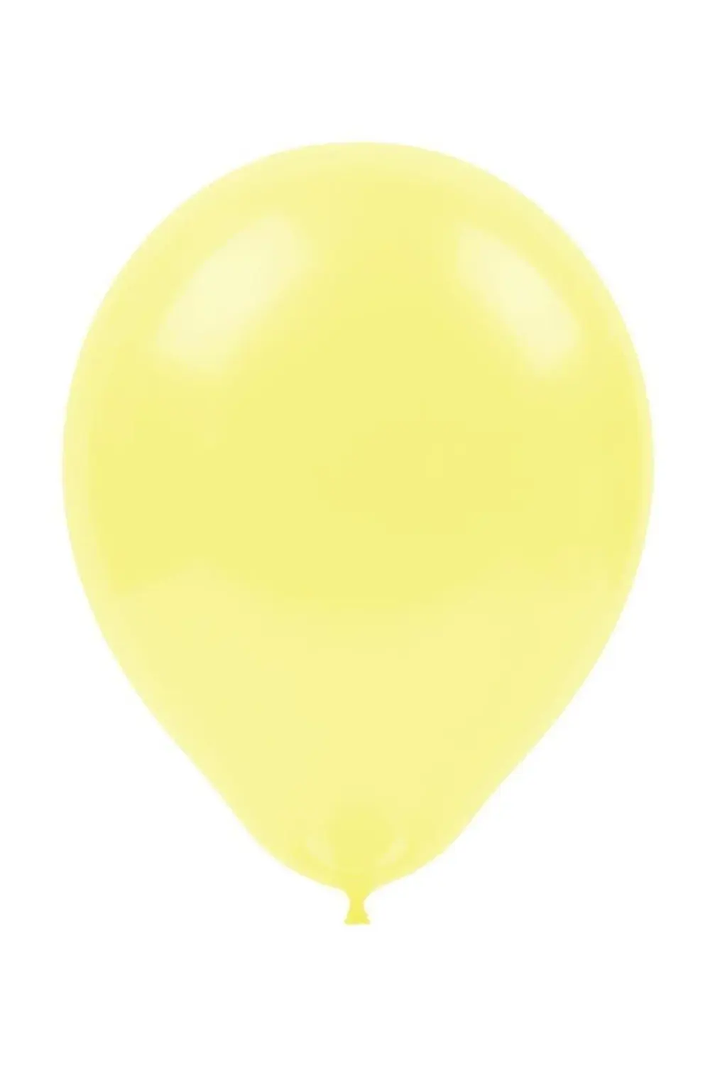 Pastel Açık Sarı Balon 12'li
