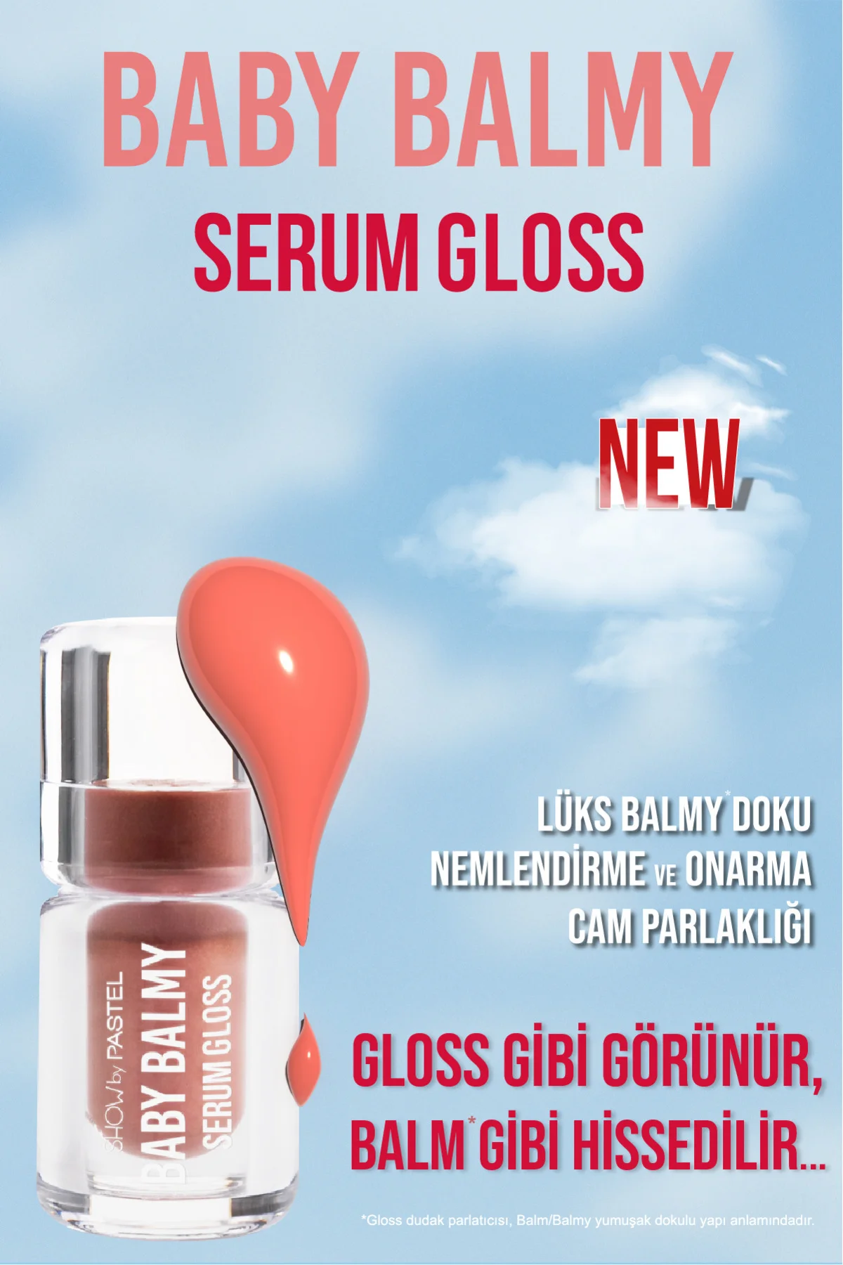 PASTEL BABY BALMY SERUM GLOSS DUNE NO:32