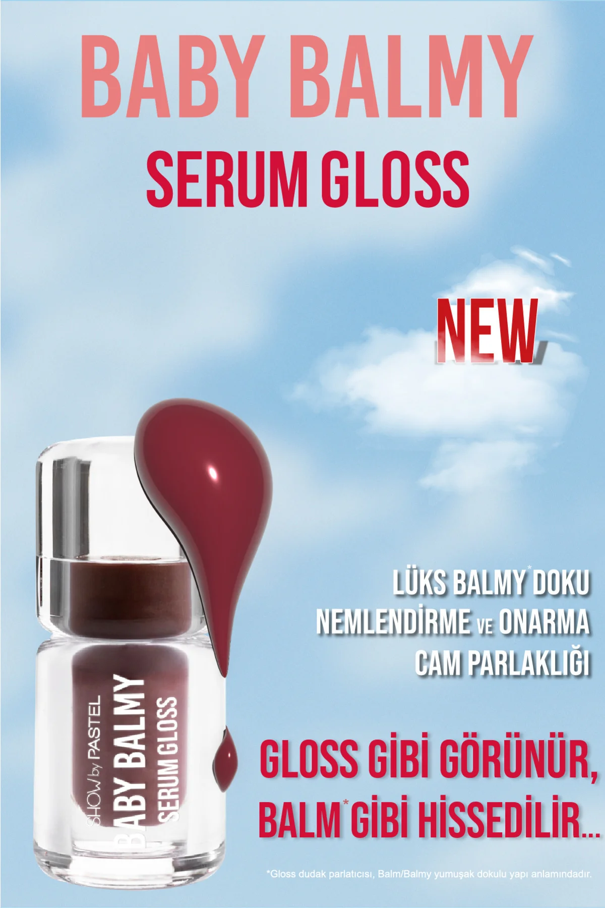 PASTEL BABY BALMY SERUM GLOSS HAUNTED NO:39