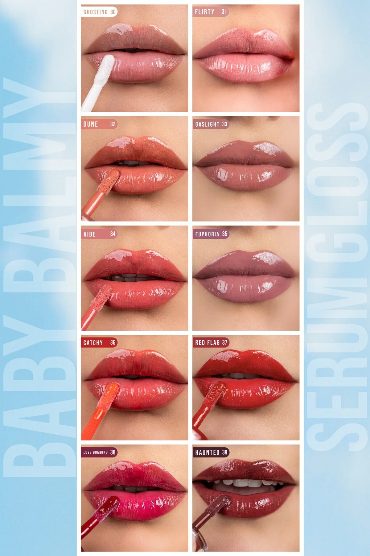 PASTEL BABY BALMY SERUM GLOSS HAUNTED NO:39