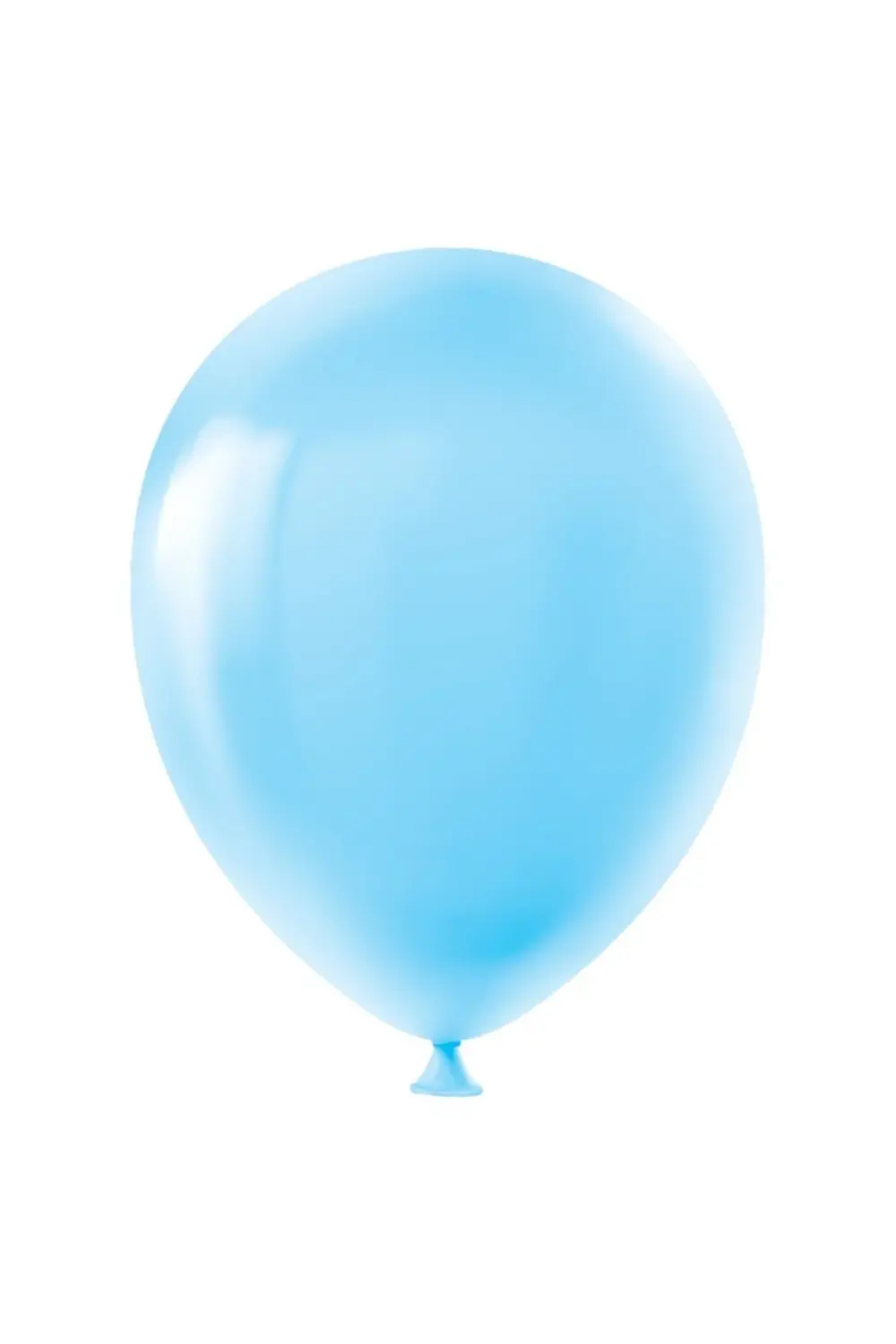 Pastel Balon Baskısız (100 'LÜ) Açık Mavi