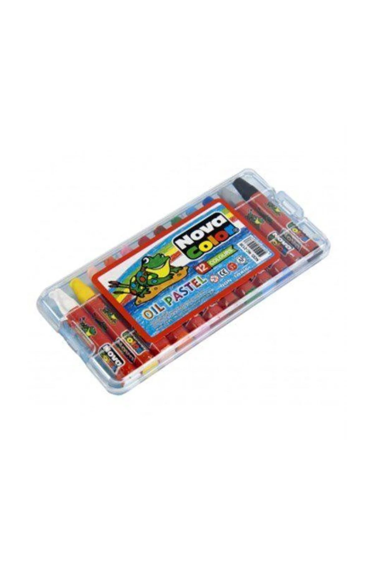 Pastel Boya 12 Renk Plastik Kutu