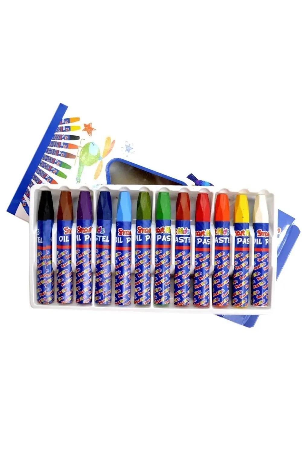 Pastel Boya Kalemi 12'li + Kuru Boya Kalemi 12'li + Keçeli Boya K