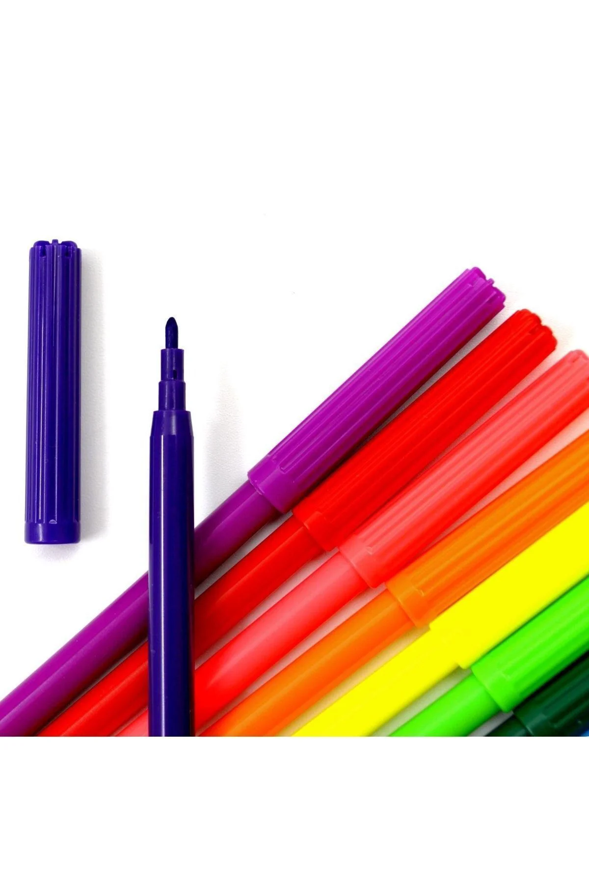 Pastel Boya Kalemi 12'li + Kuru Boya Kalemi 12'li + Keçeli Boya K
