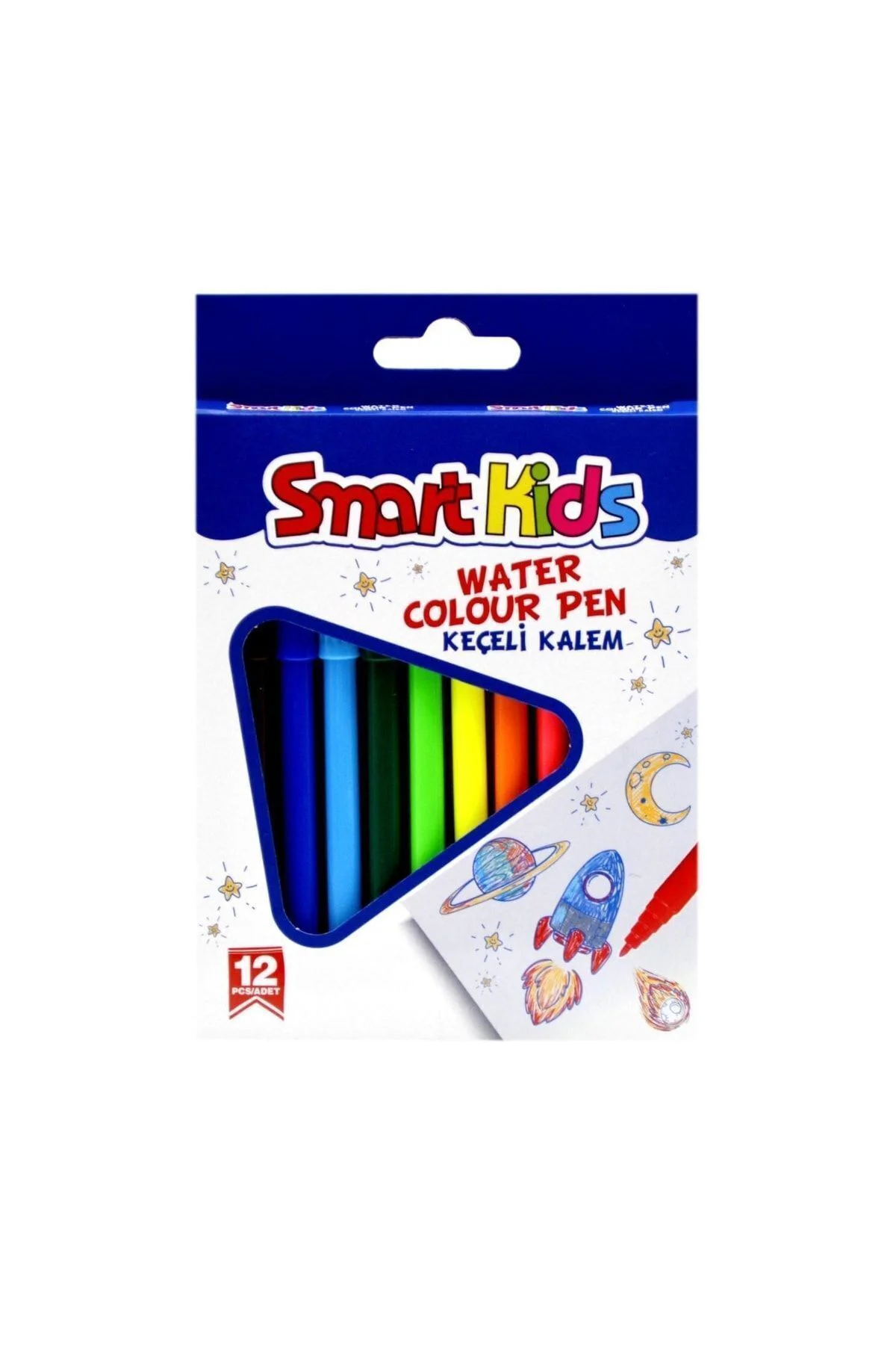 Pastel Boya Kalemi 12'li + Kuru Boya Kalemi 12'li + Keçeli Boya K