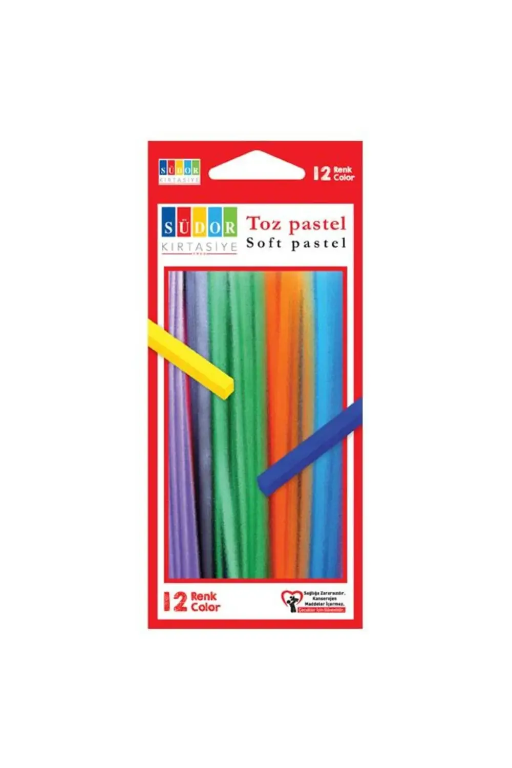 Pastel Boya Toz 12 Renk BS97