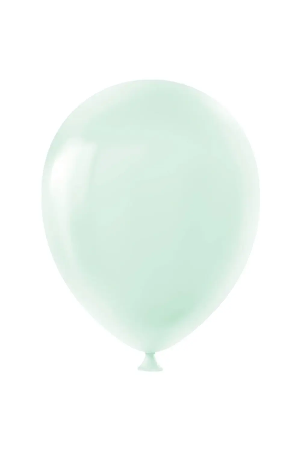 Pastel Makaron Balon 5" (12,5 Cm) Baskısız (50 'li ) -yeşil