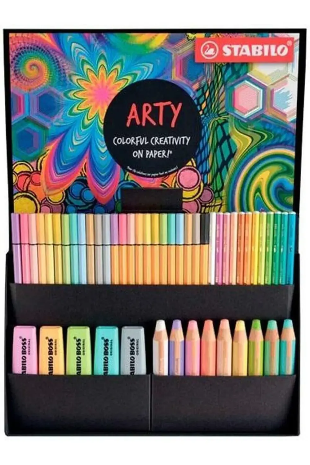 Pastel Mix Set ARTY - Fosforlu, Çok Yetenekli, Sulu, Premium Keçe