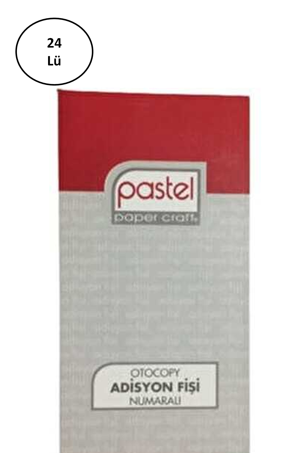 Pastel Otokopili Adisyon Fişi Numaralı 8x15 cm 24'lü Pastel Otokopili Adisyon Fişi Numaralı 8x15 cm 24'lü