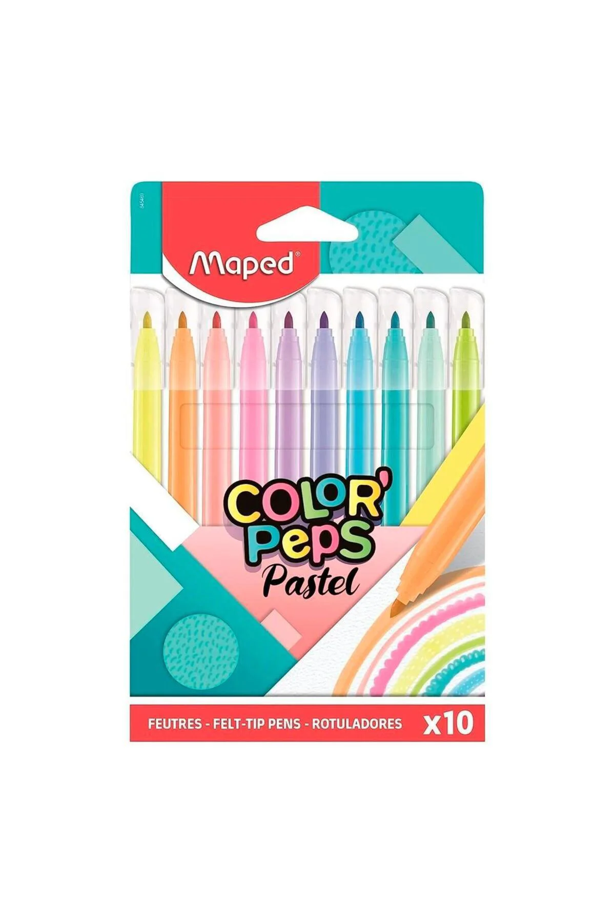 Pastel Renk 10'lu Keçeli Kalem 845469 Pastel Renk 10'lu Keçeli Kalem 845469