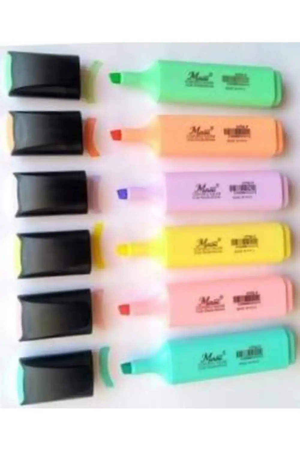 Pastel Renk Kalem 6'Lı Set