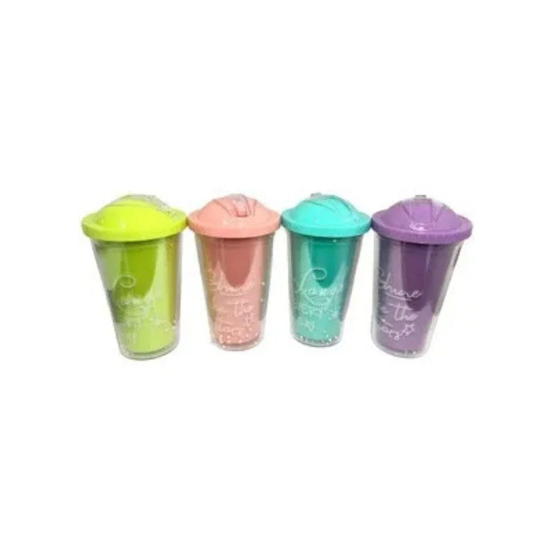 Pastel Renk Pipetli Bardak Matara 450 ml Fiyatı, Yorumları ve Özellikleri