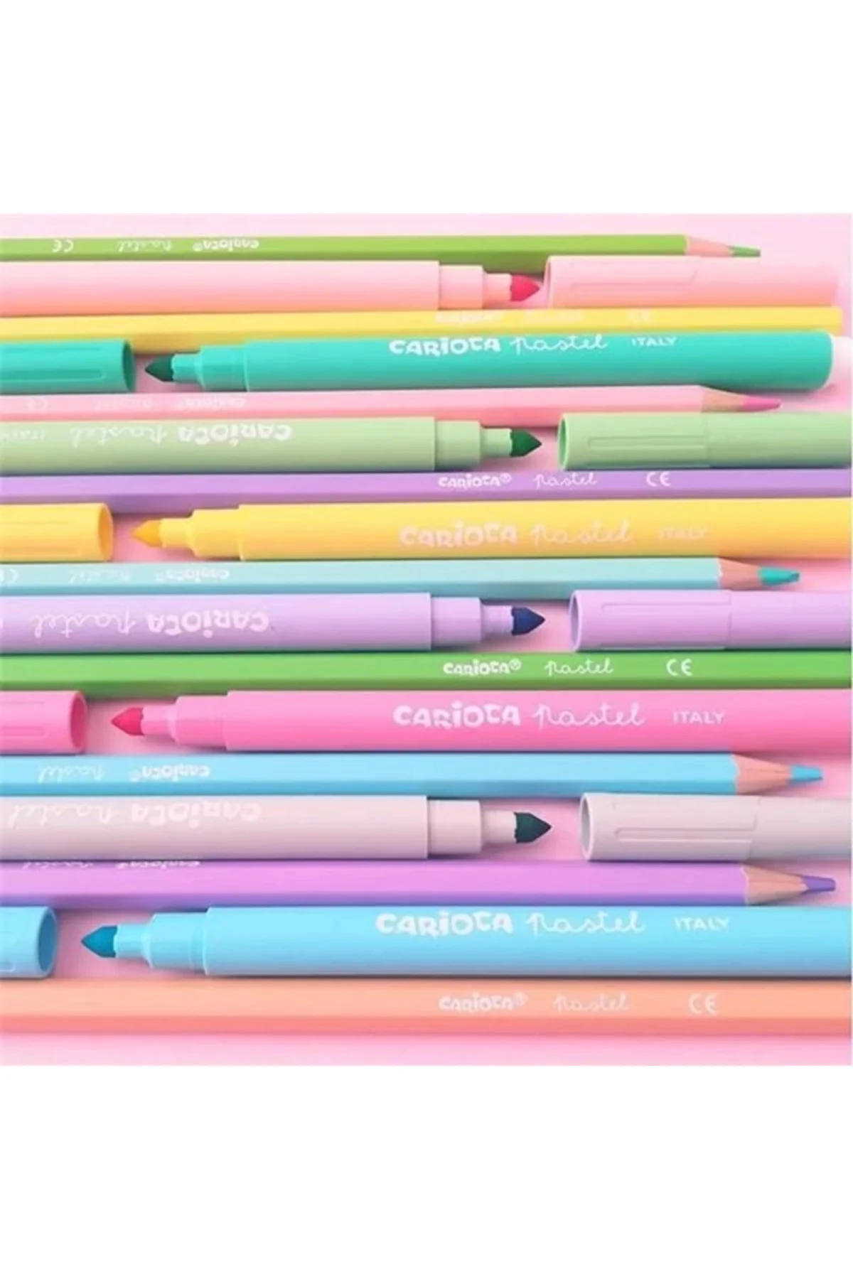 Pastel Süper Yıkanabilir Keçeli Kalem 8'li