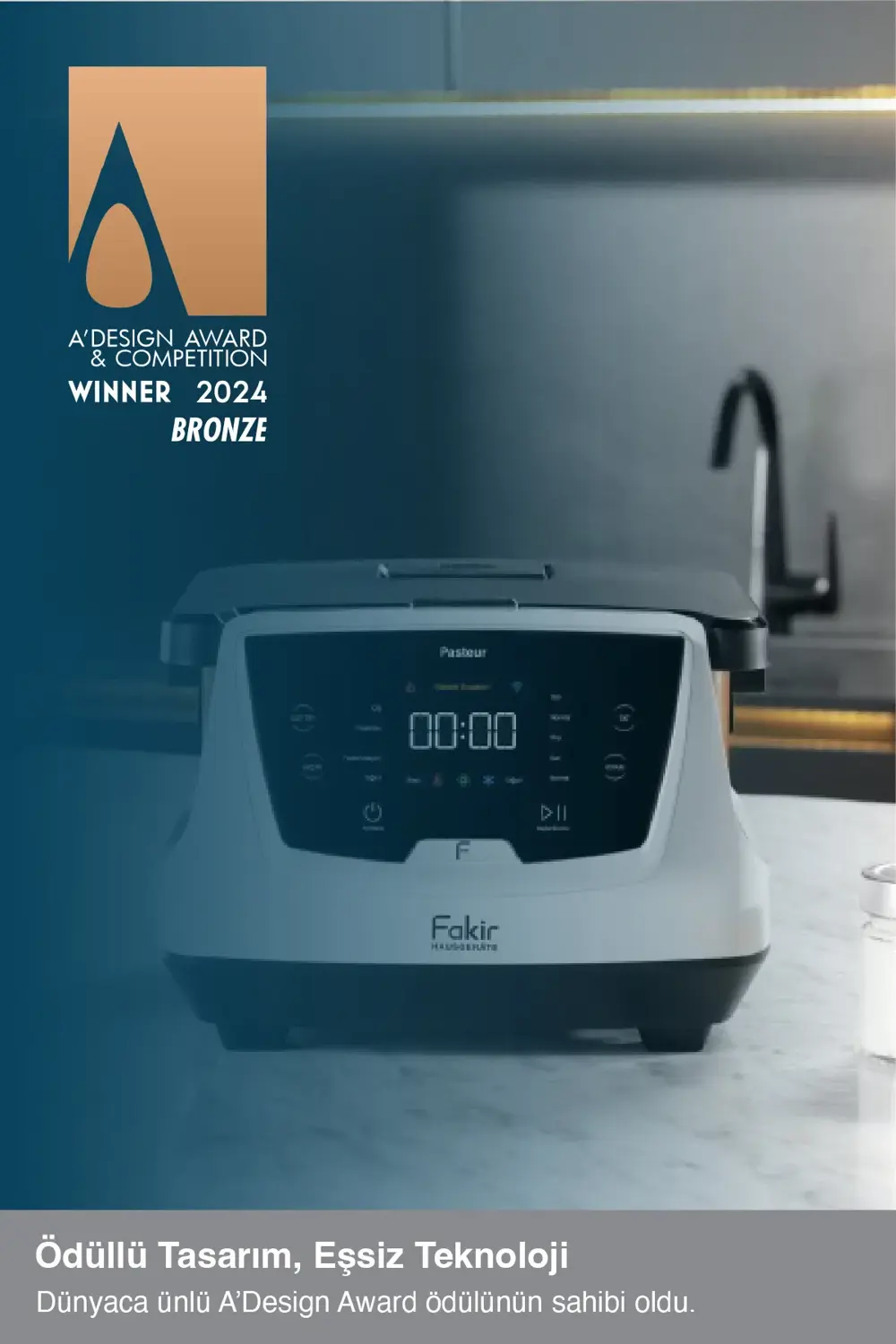 Fakir Pasteur Çiğ Sütten Pastörize Yoğurt Yapma Makinesi 6 Fonksiyon 3