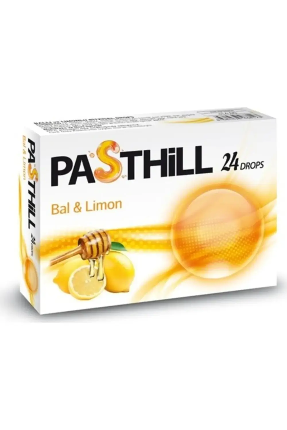 Pasthill Bal Ve Limon 24 Adet Boğaz Pastili