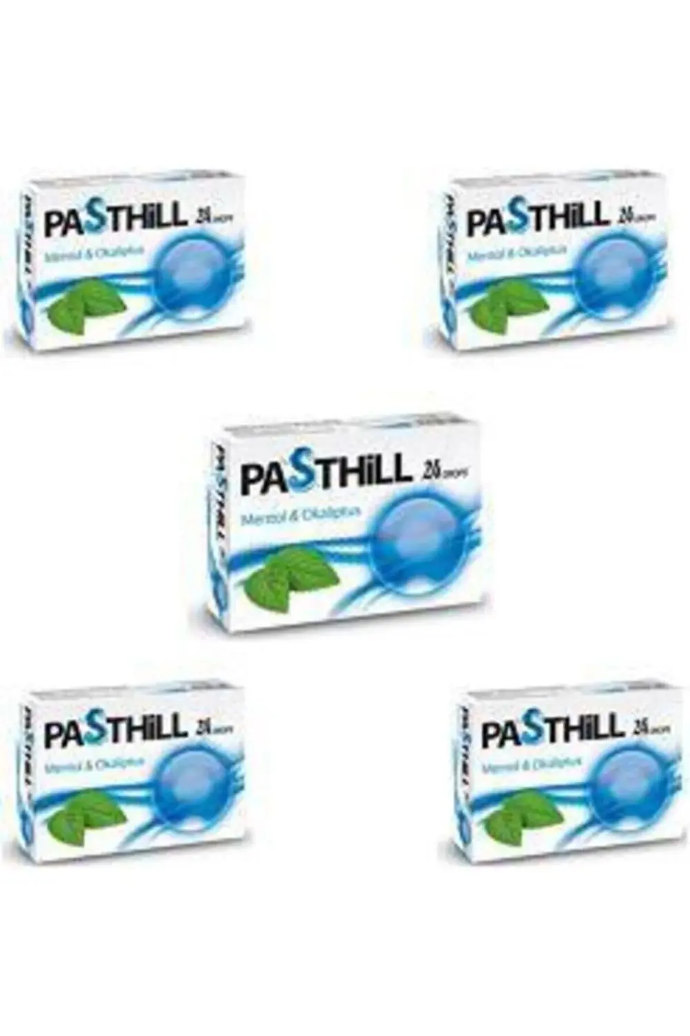 Pasthill Mentol & Okaliptus 24 Drops 5 Kutu