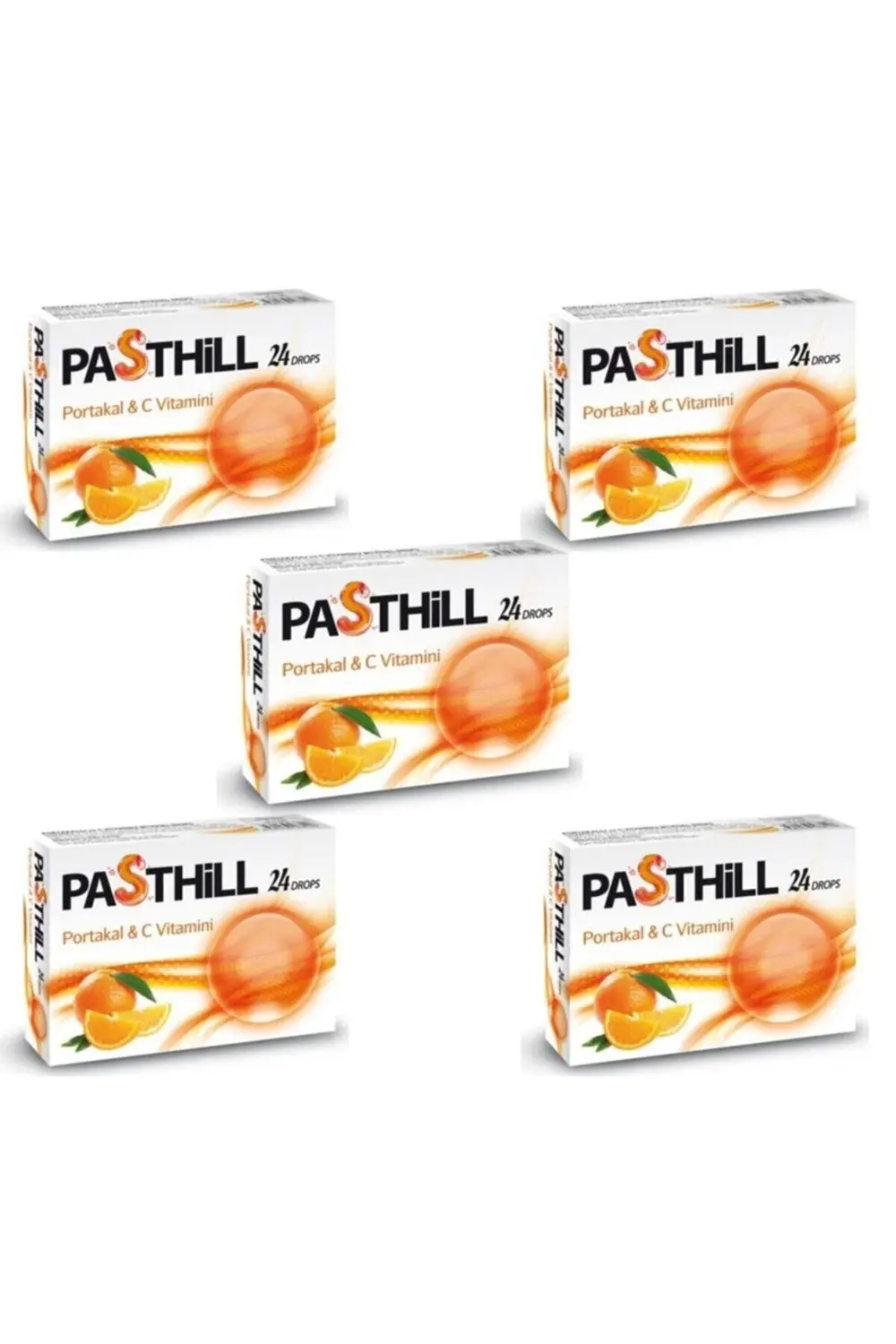 Pasthill Portakal Vitamin C  Pastil X5 Adet
