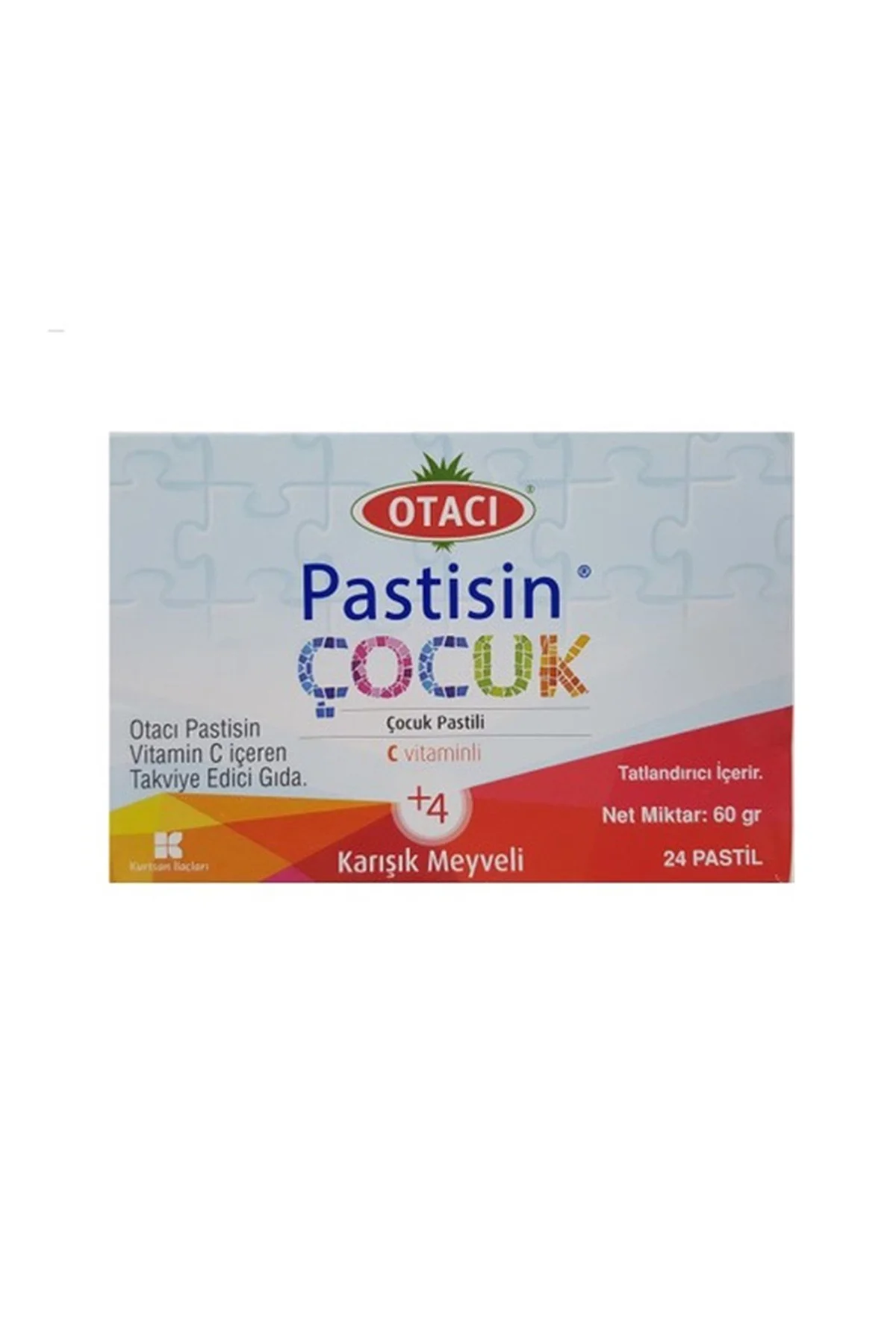 Pastısın Cocuk C-Vıt.Kar.Mey.24 Pastıl