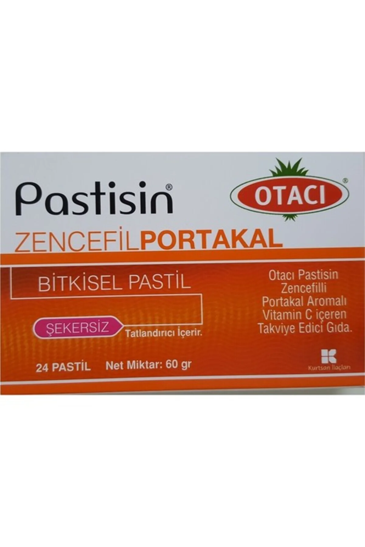 Pastisin Zencefil Portakal 24 Adet