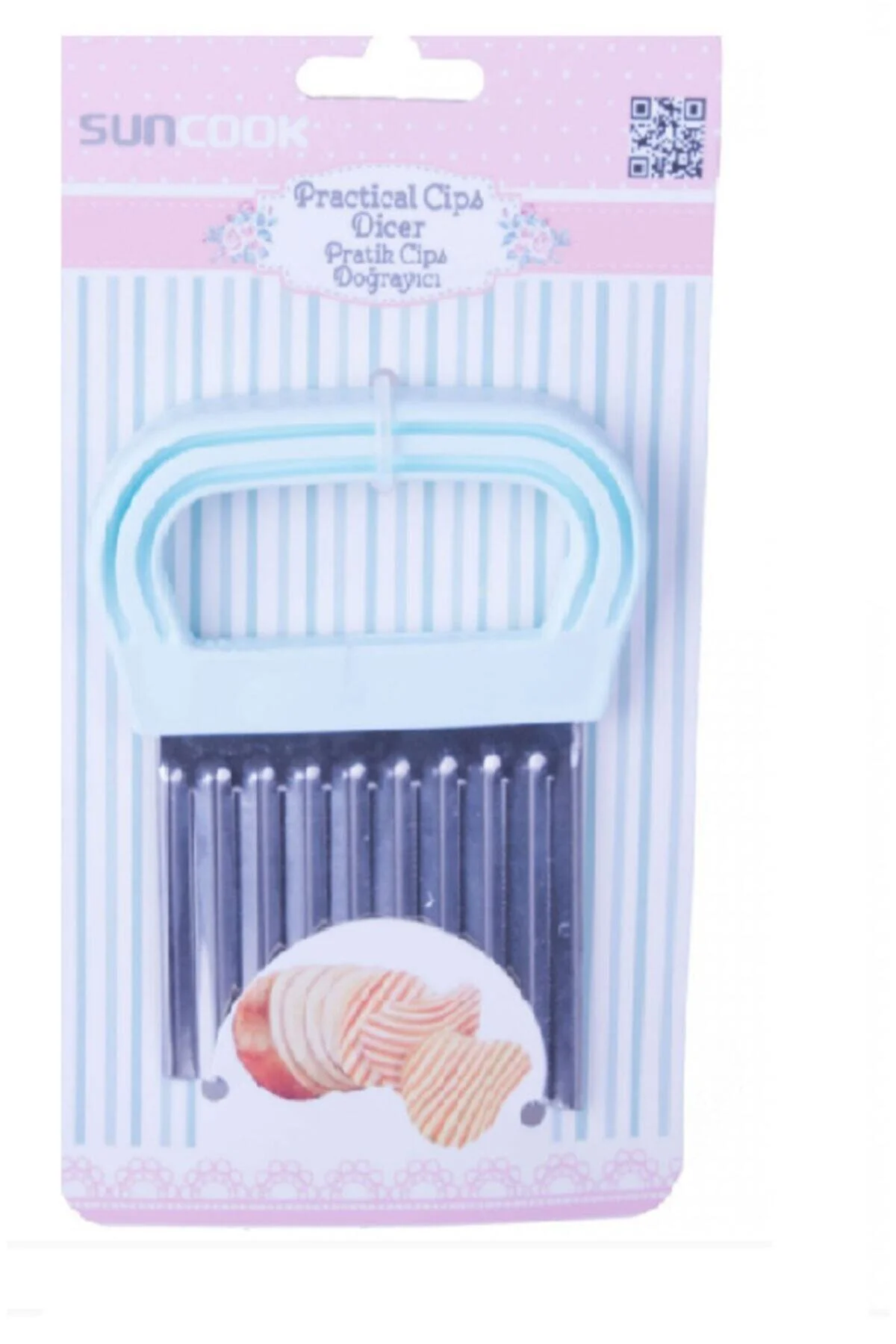 Patates Cips Doğrayıcı Şekilli Dilimleyici Patates Cips Doğrayıcı Şekilli Dilimleyici