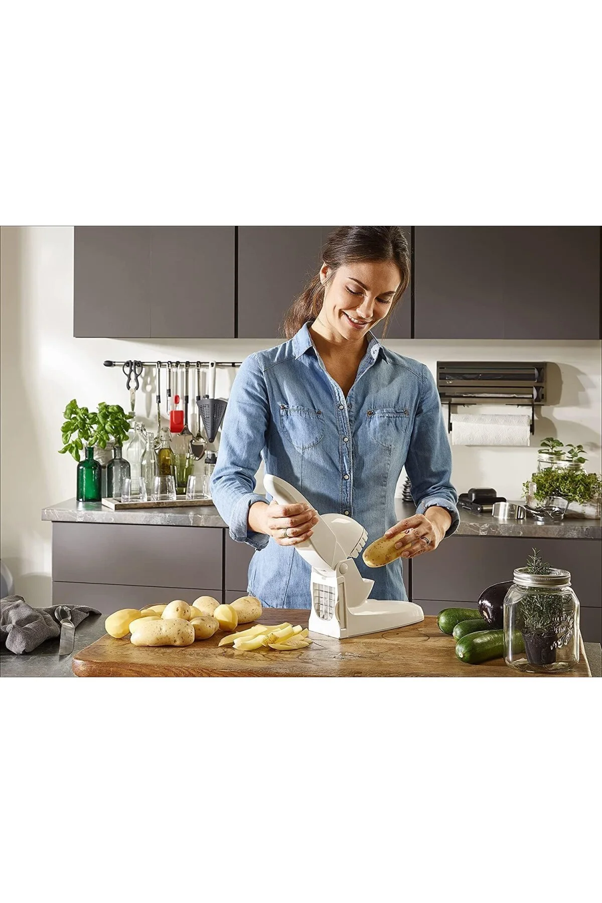 Patates kızartması kesici ComfortLine serisi 2 bıçak eklentisi, 1