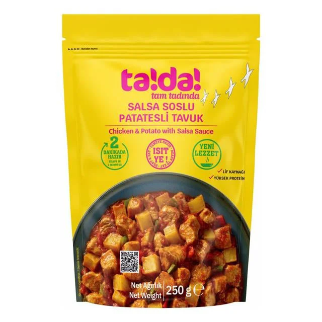 Patatesli Salsa Soslu Tavuk 250 gr - Pratik ve Lezzetli Hazır Yemek