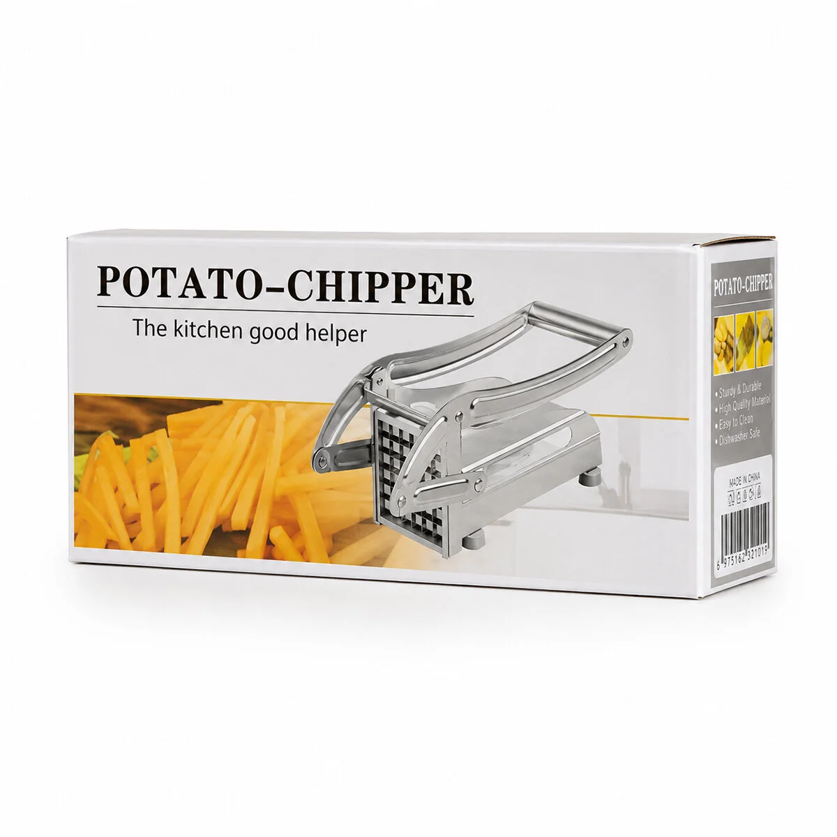 Patato-chıpper Manuel Patates - Sebze Dilimleme Makinesi Komple Metal Üstten Kollu Fiyatı, Yorumları ve Özellikleri