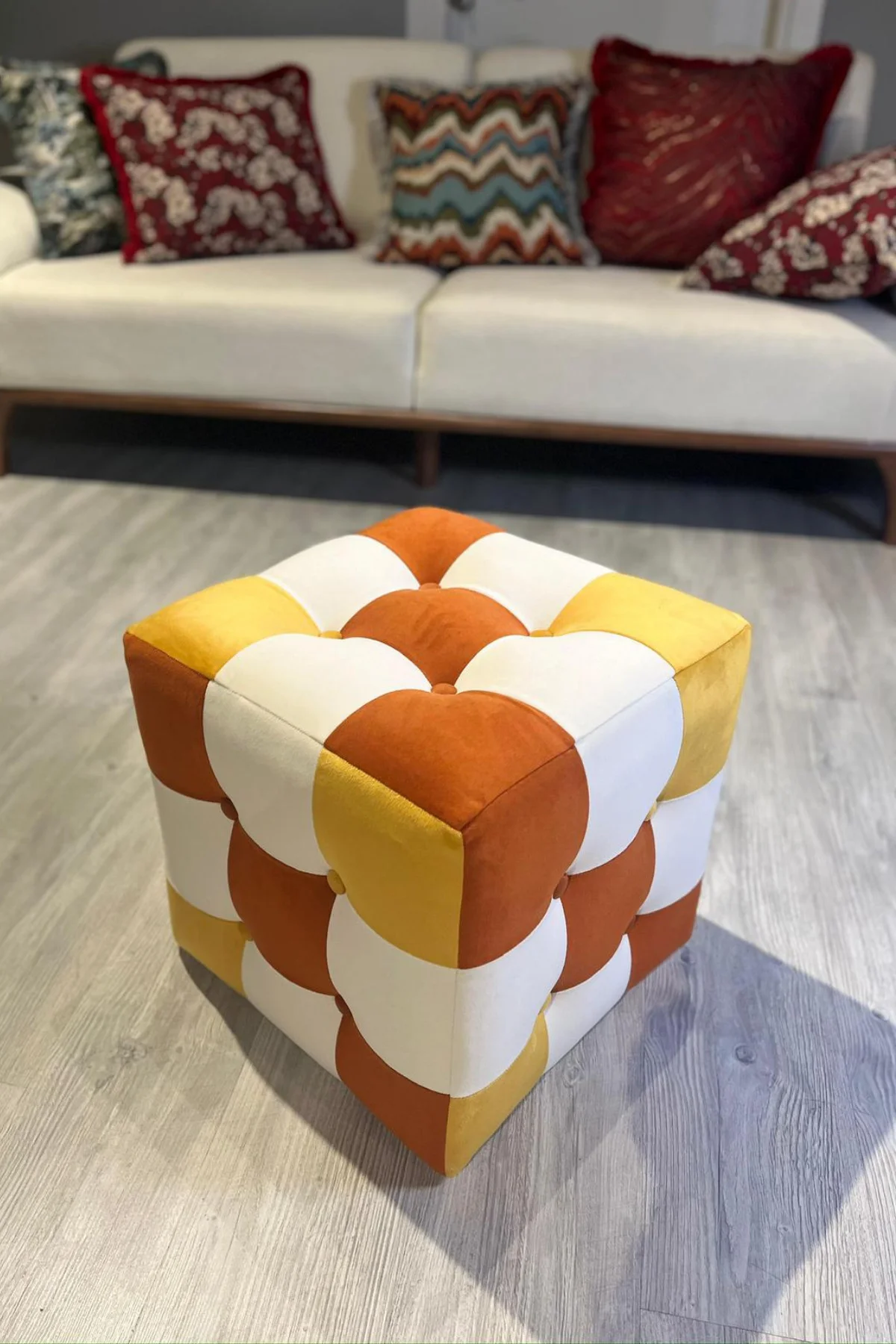Patchwork puf