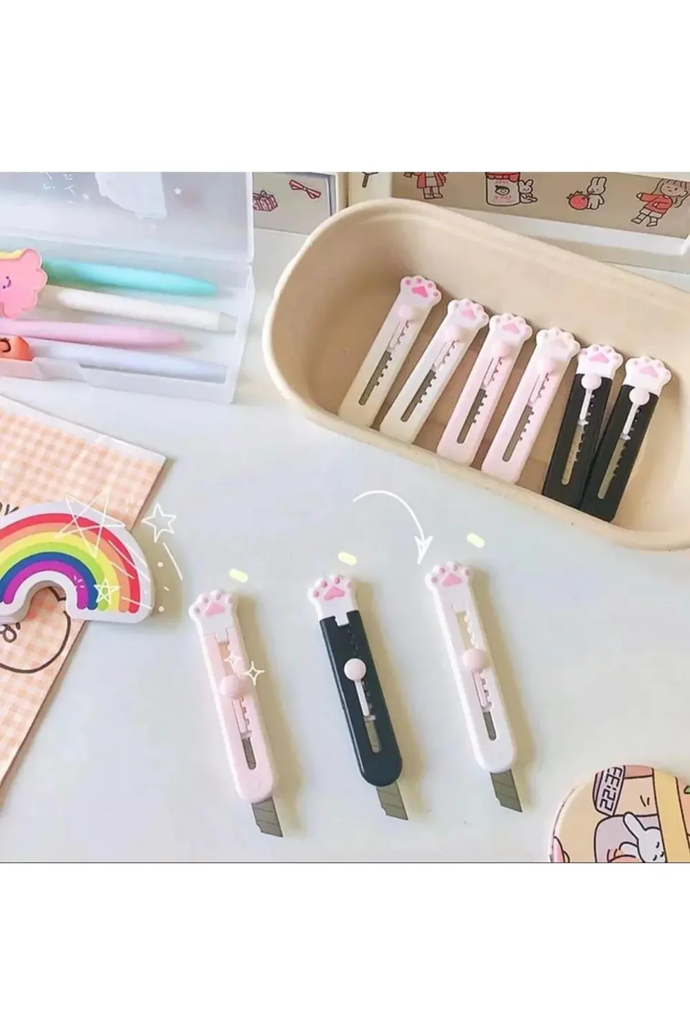 pati desenli maket bıçağı