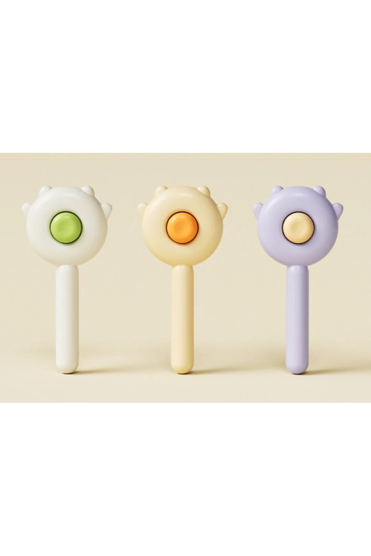 Pati Tasarımlı Otomatik Temizlenen Evcil Hayvan Tarağı