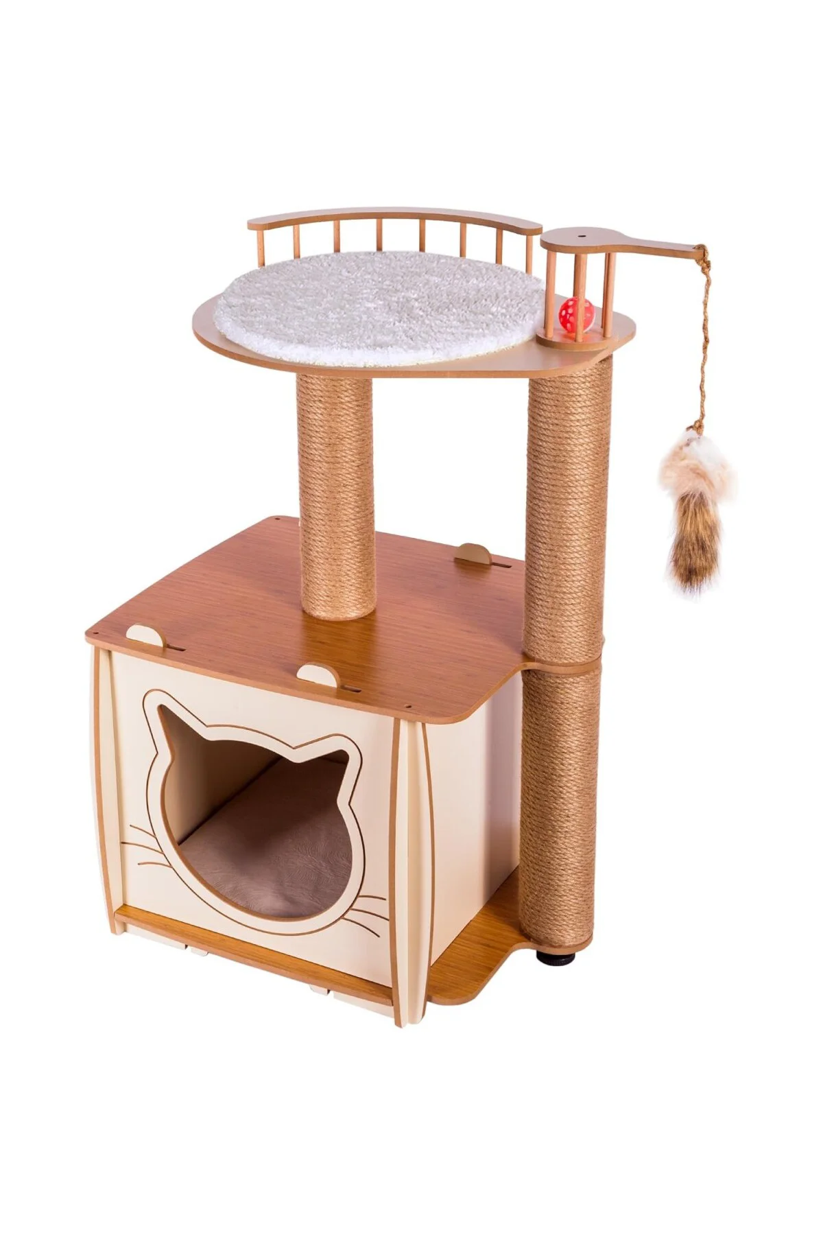 Patihomes Kedi Tırmalama Evi, Tırmalama Direği ve Oyun Platformu,