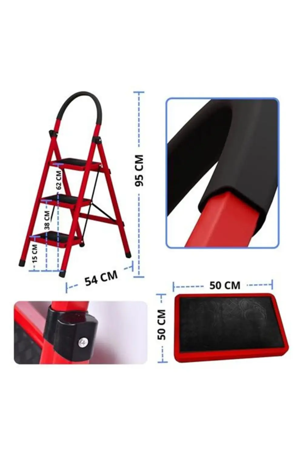 PATİKA 3'LÜ EV TİPİ MERDİVEN