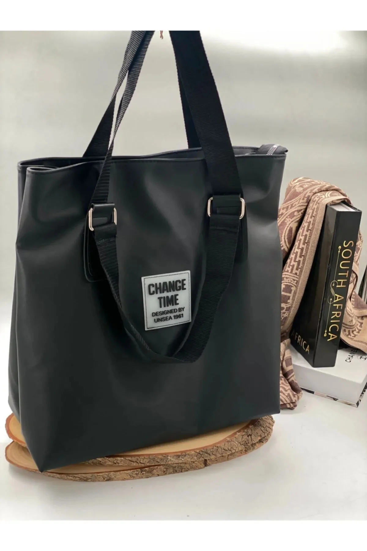 Patlı Kadın Shopper Omuz Çantası
