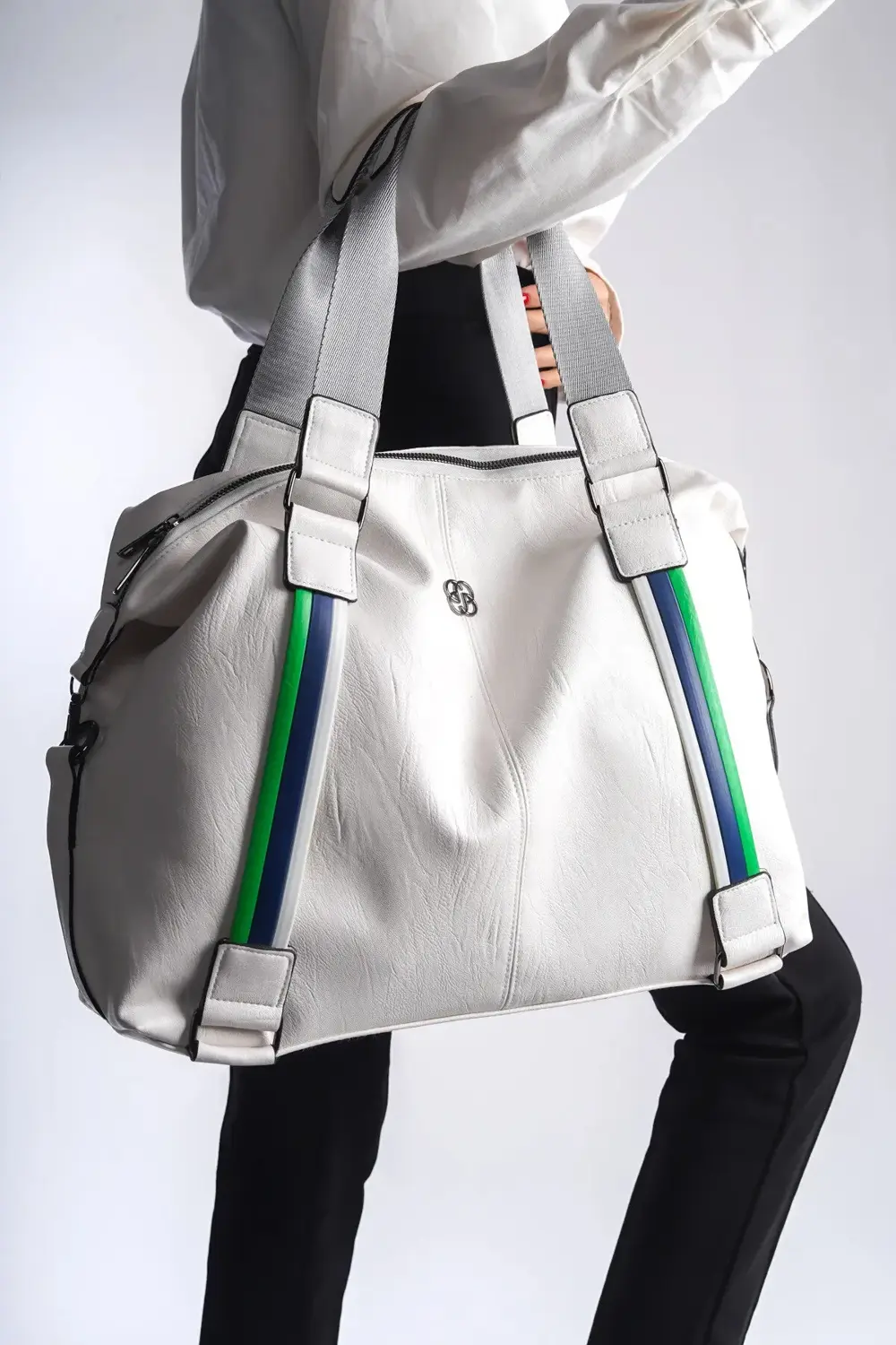 Patlı Kadın Shopper Omuz Çantası