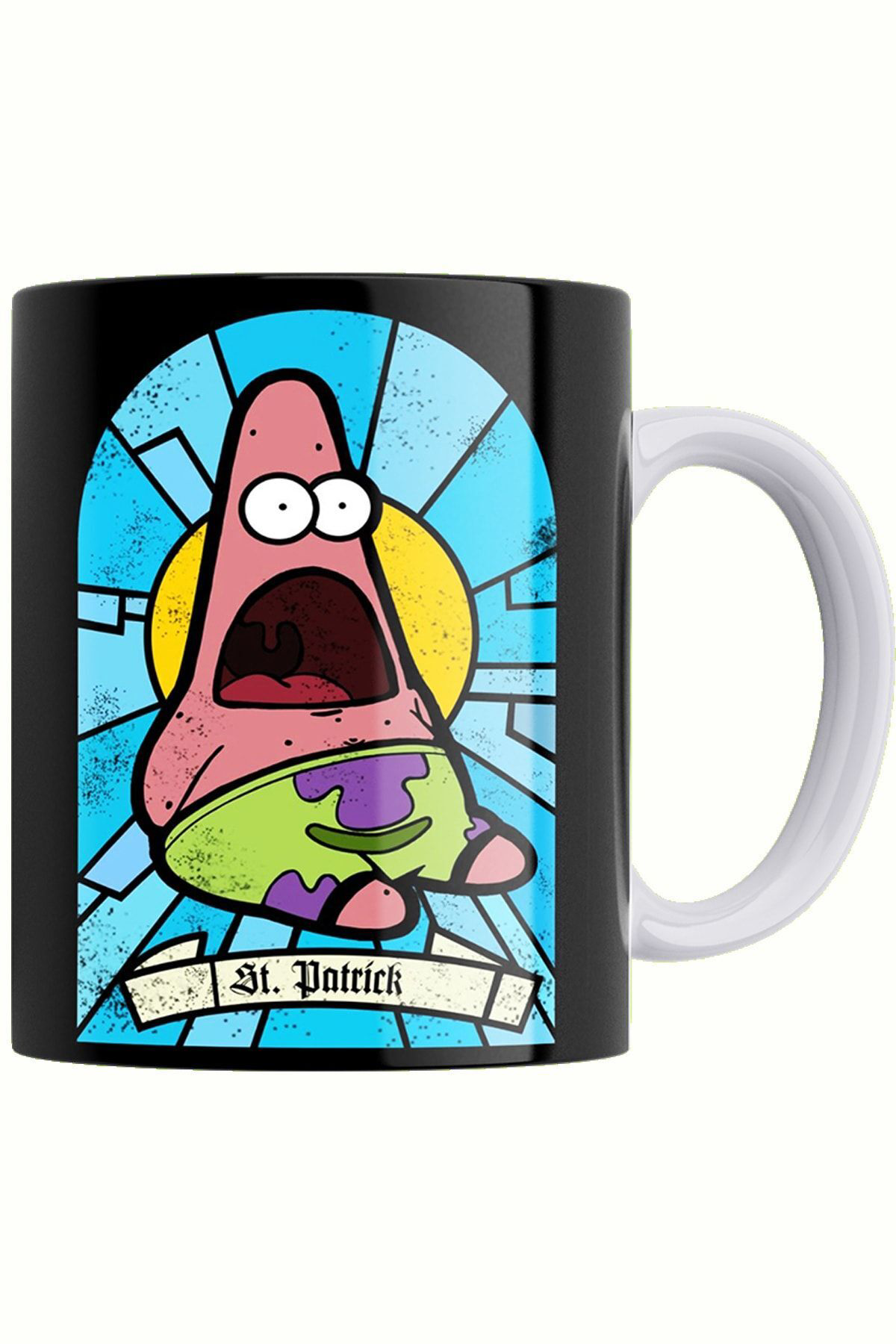 Remonz Patrick Çift Taraflı Baskılı Porselen Kupa