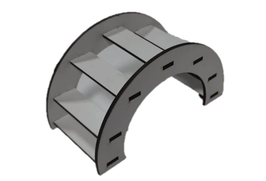 Patte Hamster Oyuncağı Üst Geçit 14-8-7cm BEYAZ