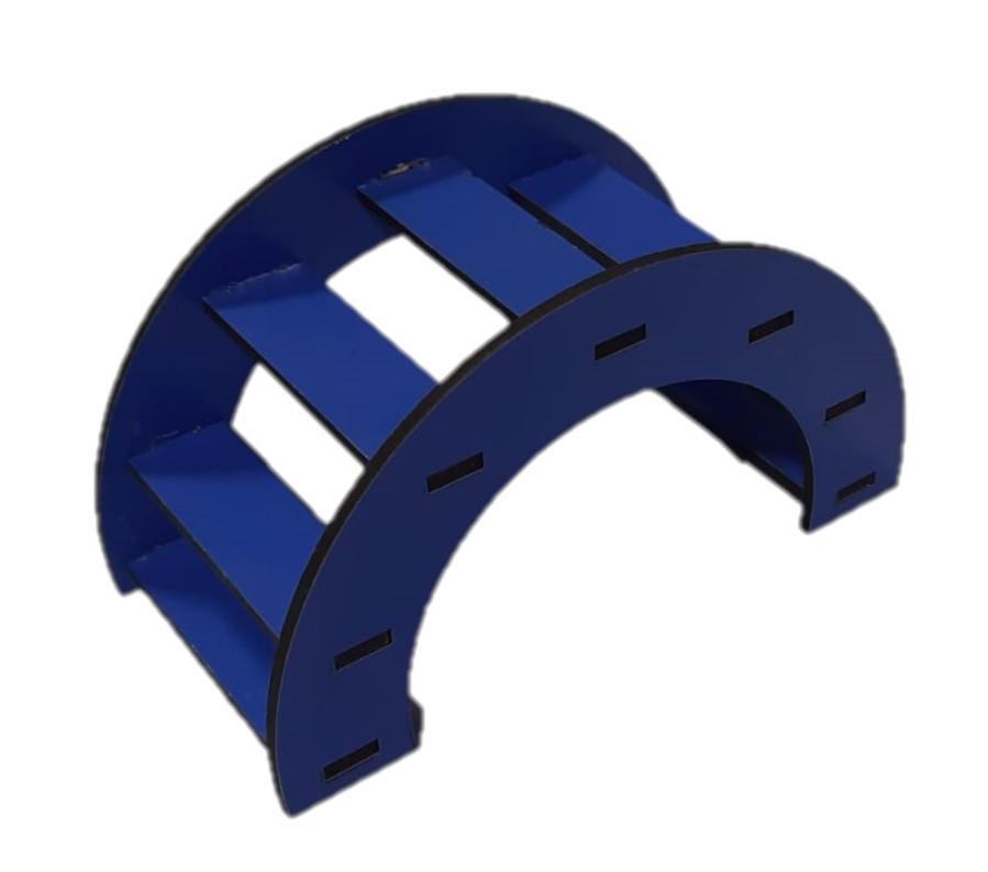 Patte Hamster Oyuncağı Üst Geçit 14-8-7cm MAVİ