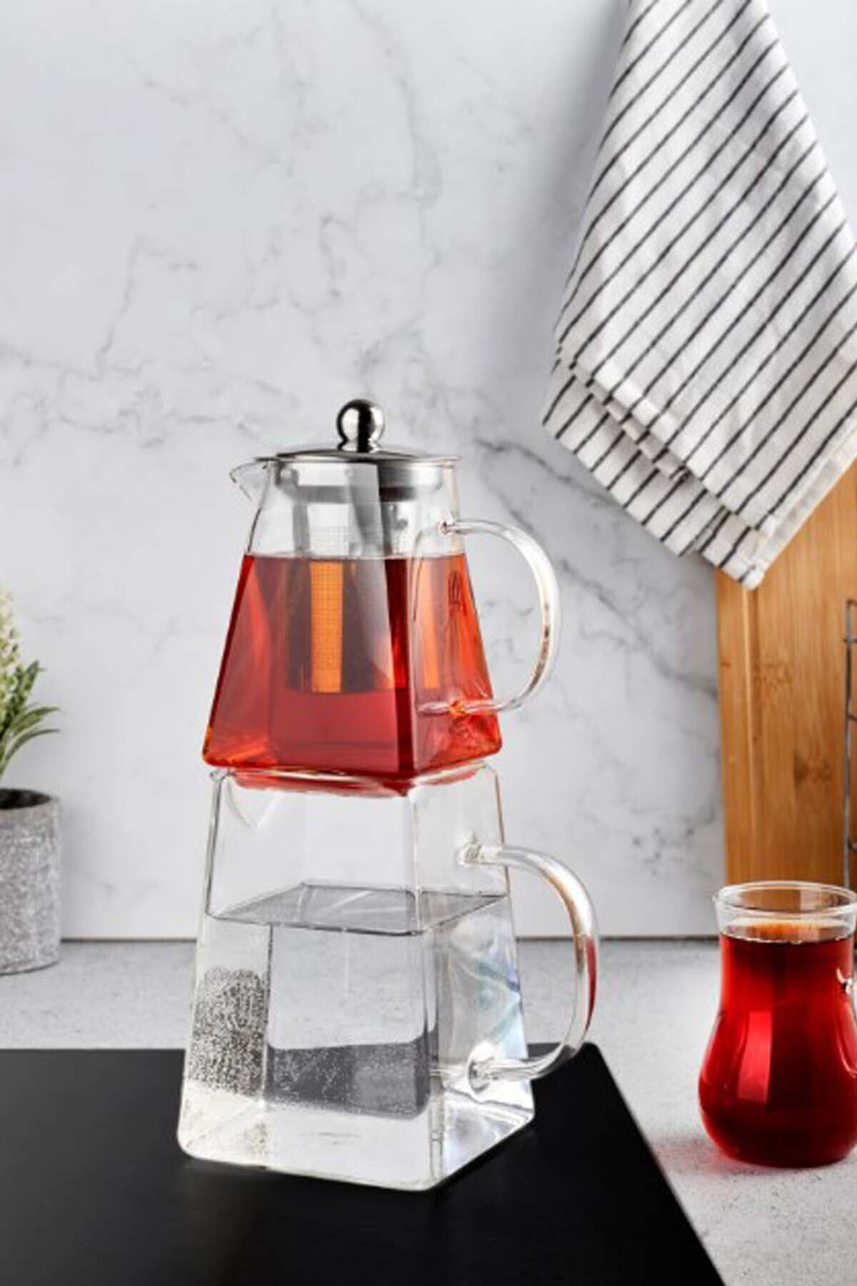 Mutfaksultani Paul Mezzo Borosilikat Cam Çaydanlık