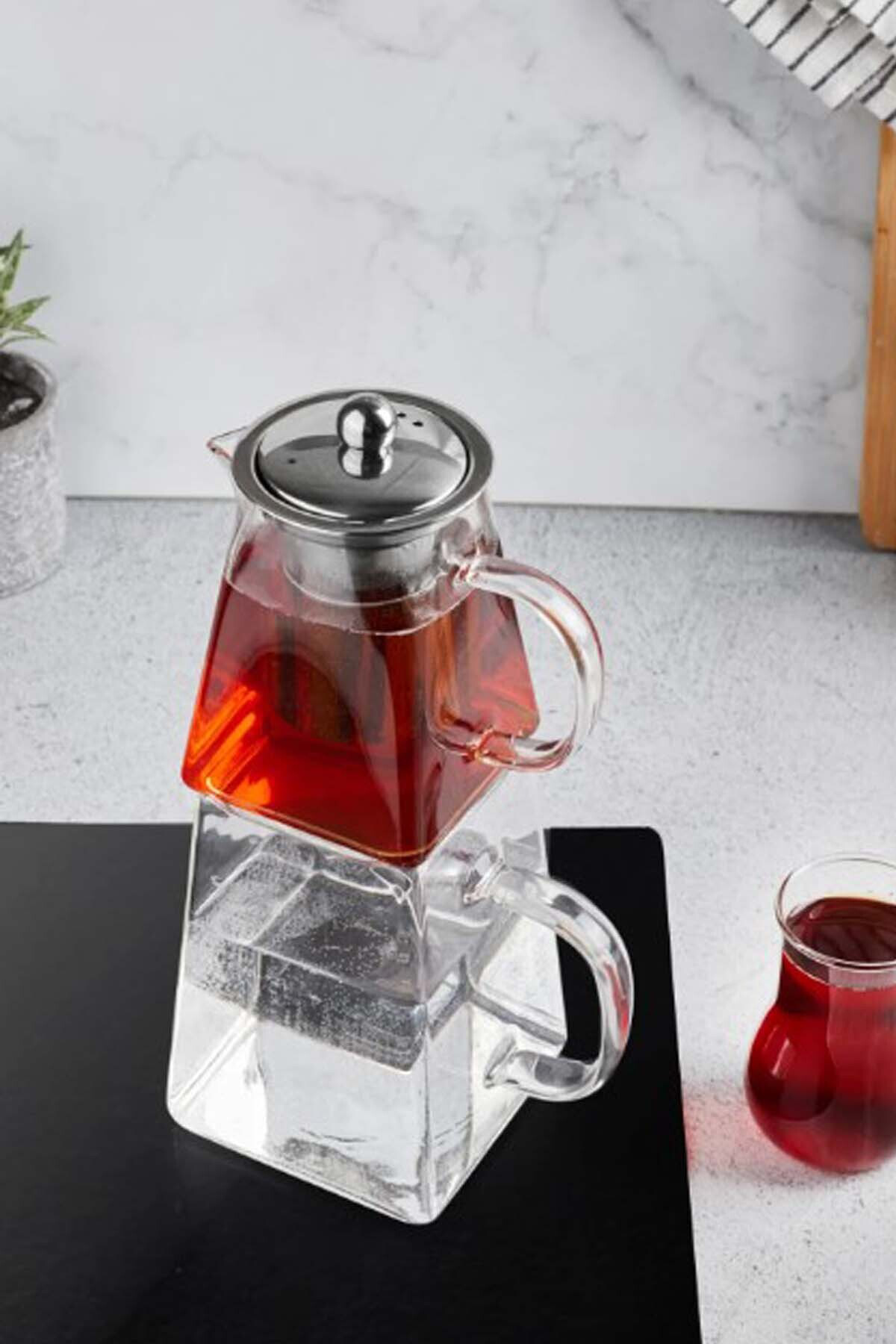 Mutfaksultani Paul Mezzo Borosilikat Cam Çaydanlık