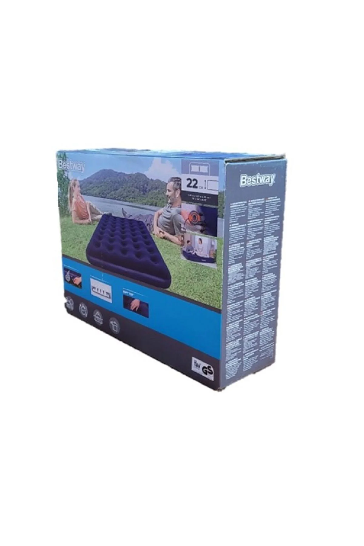 Pavillo 67287 Çift Kişilik Şişme Yatak Pompa 191X137X22