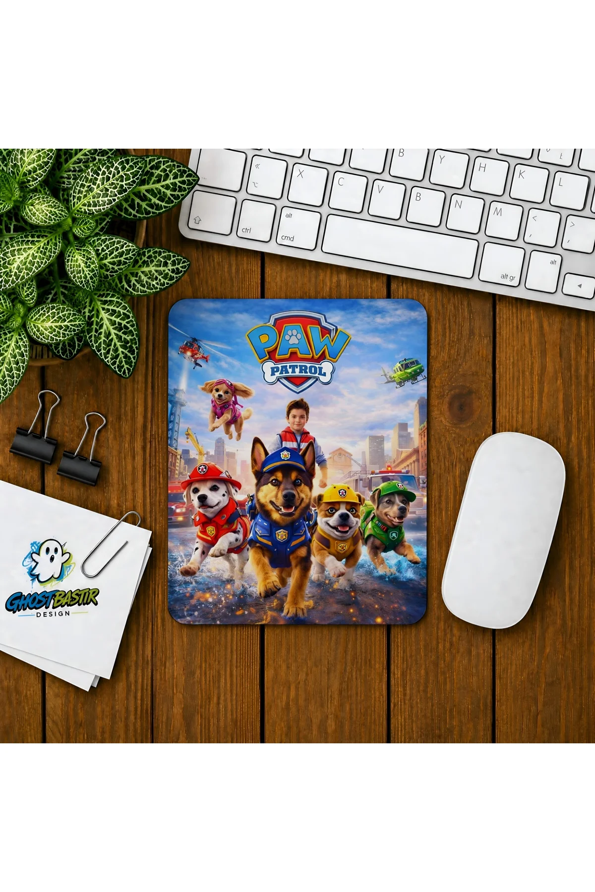 Paw Patrol Baskılı Oyuncu Mousepad 0225