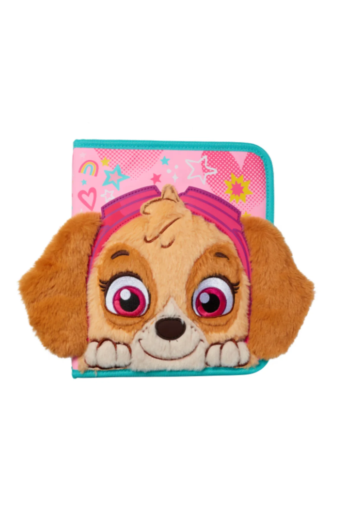 PAW PATROL DESENİ PELUŞLU İÇİ DOLU ZIP IT KALEM KUTUSU