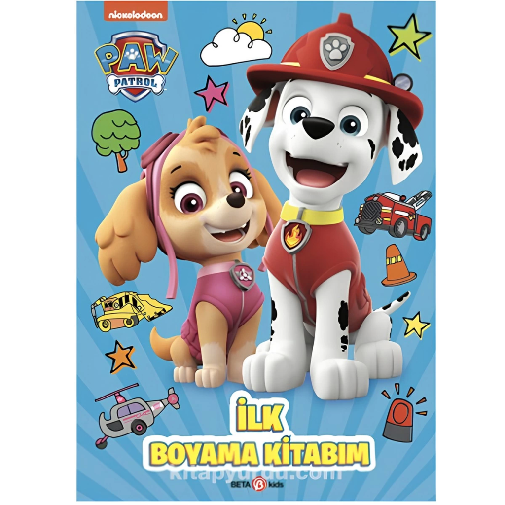 Paw Patrol İlk Boyama Kitabım 38017BT Paw Patrol İlk Boyama Kitabım 38017BT
