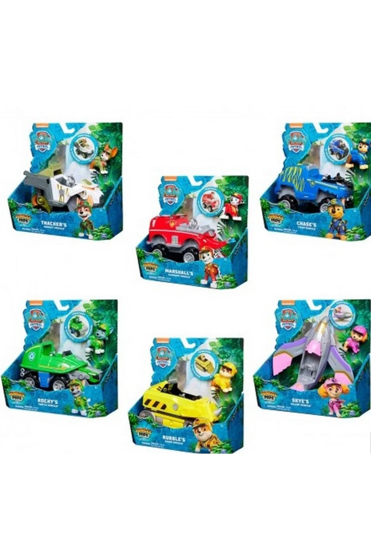 Paw Patrol Jungle Temalı Araç/ Bay Her Telden
